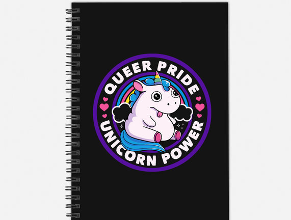 Queer Pride Unicorn Power