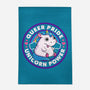 Queer Pride Unicorn Power-None-Indoor-Rug-tobefonseca