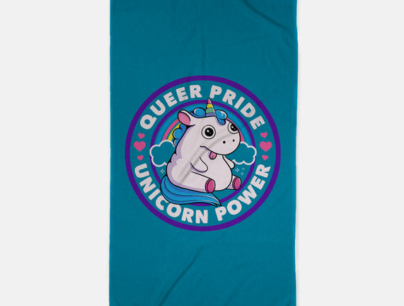 Queer Pride Unicorn Power