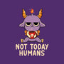 Not Today Humans-Womens-Off Shoulder-Sweatshirt-tobefonseca
