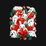 White Rabbit Rose-None-Polyester-Shower Curtain-Vallina84
