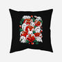 White Rabbit Rose-None-Non-Removable Cover w Insert-Throw Pillow-Vallina84