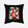 White Rabbit Rose-None-Removable Cover w Insert-Throw Pillow-Vallina84
