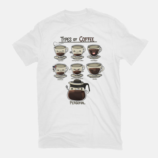 Type Of Coffee-Unisex-Basic-Tee-Vallina84