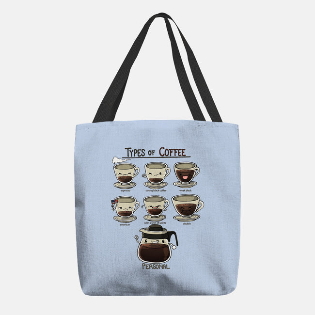 Type Of Coffee-None-Basic Tote-Bag-Vallina84