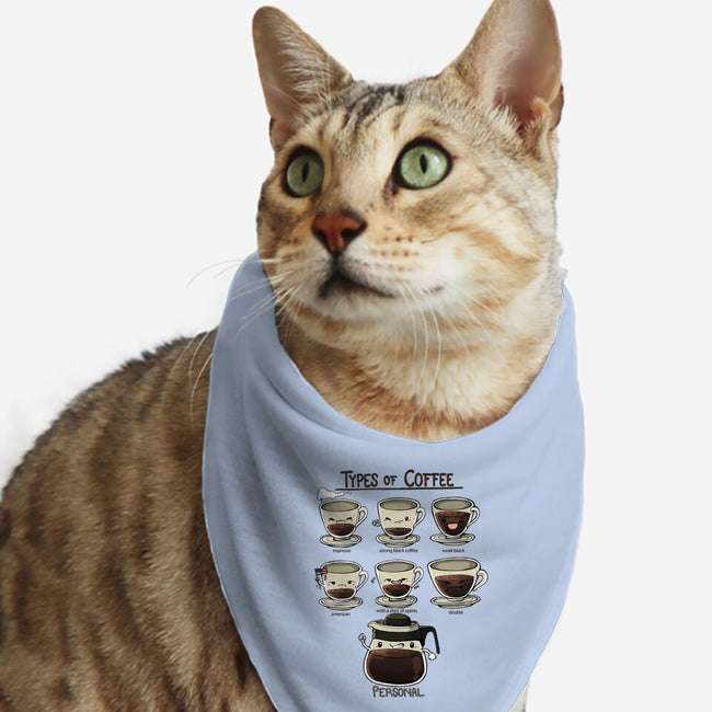 Type Of Coffee-Cat-Bandana-Pet Collar-Vallina84