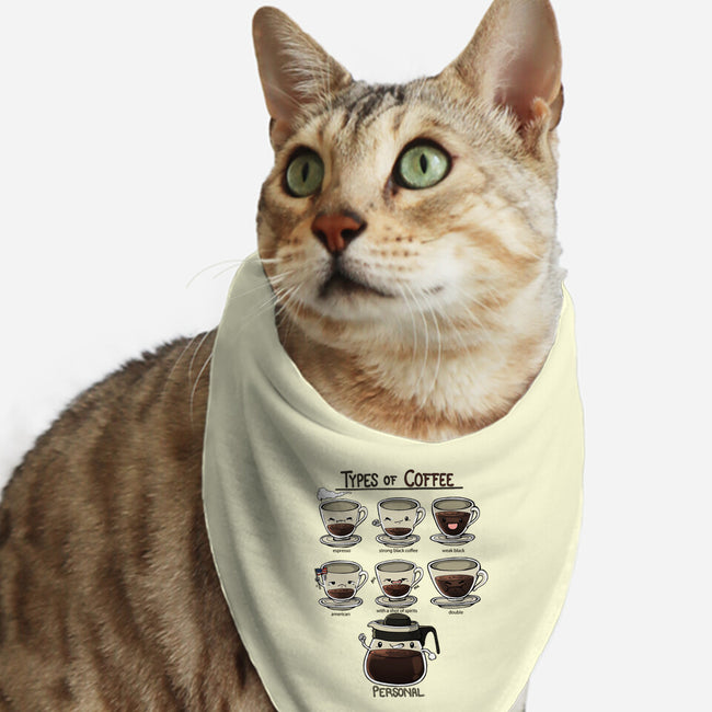 Type Of Coffee-Cat-Bandana-Pet Collar-Vallina84