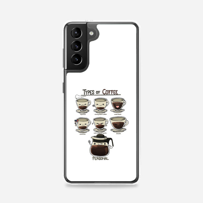 Type Of Coffee-Samsung-Snap-Phone Case-Vallina84