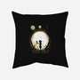 Button Night-None-Removable Cover-Throw Pillow-Vallina84