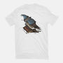 Merlin Bird-Unisex-Basic-Tee-Vallina84