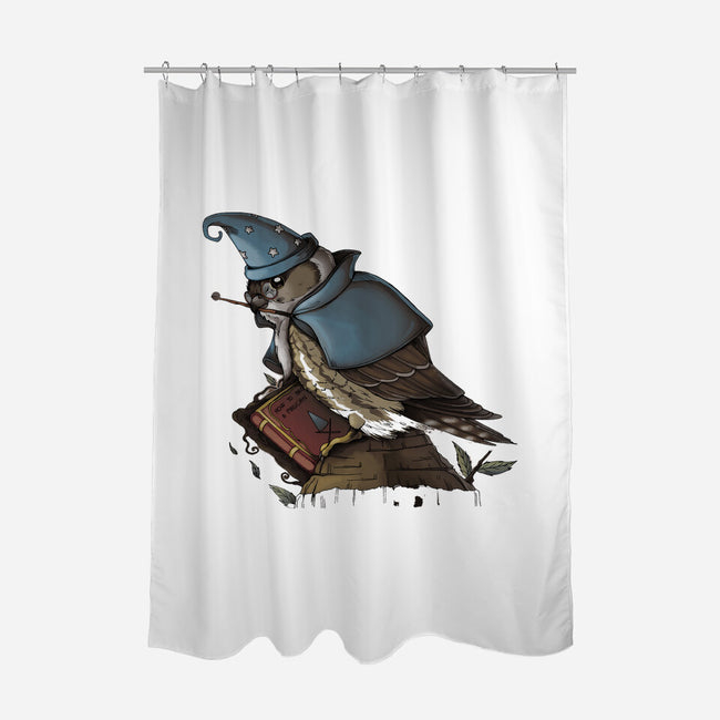 Merlin Bird-None-Polyester-Shower Curtain-Vallina84