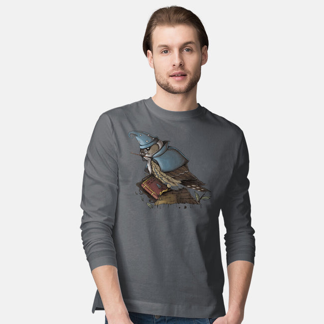 Merlin Bird-Mens-Long Sleeved-Tee-Vallina84