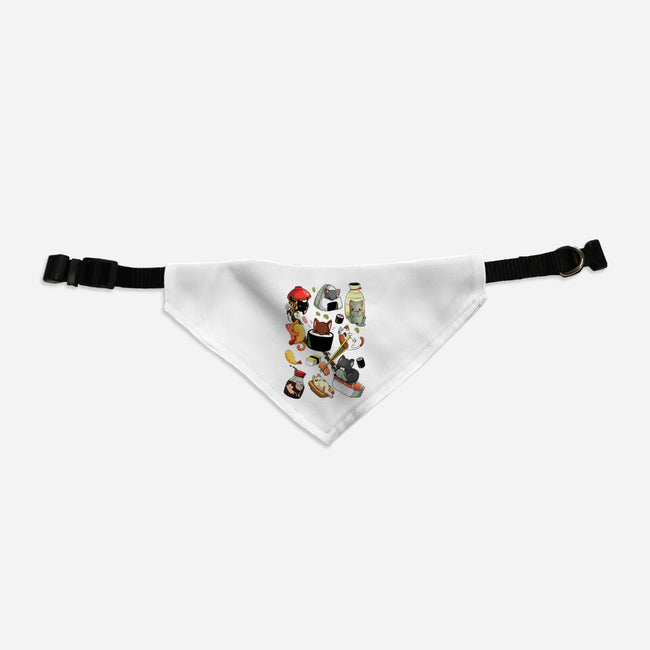 Sushi Kittens-Dog-Adjustable-Pet Collar-Vallina84
