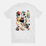 Sushi Kittens-Womens-Basic-Tee-Vallina84