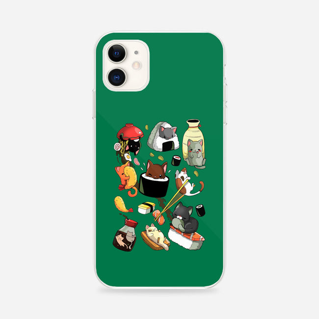 Sushi Kittens-iPhone-Snap-Phone Case-Vallina84