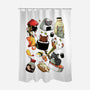 Sushi Kittens-None-Polyester-Shower Curtain-Vallina84