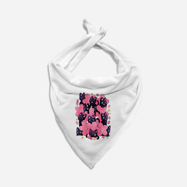 Sakura Cats-Dog-Bandana-Pet Collar-Vallina84