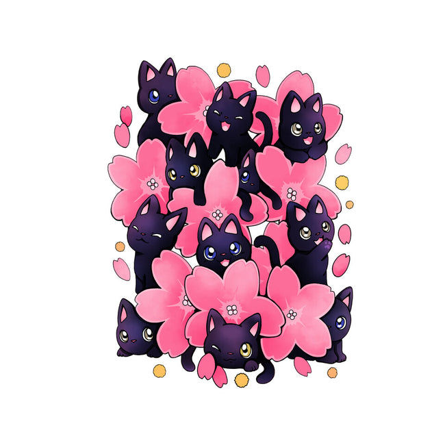 Sakura Cats-Unisex-Baseball-Tee-Vallina84