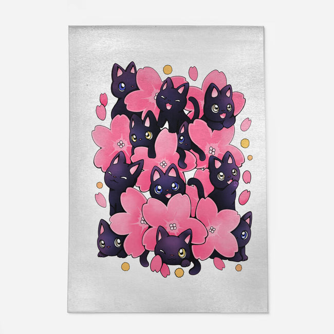 Sakura Cats-None-Indoor-Rug-Vallina84