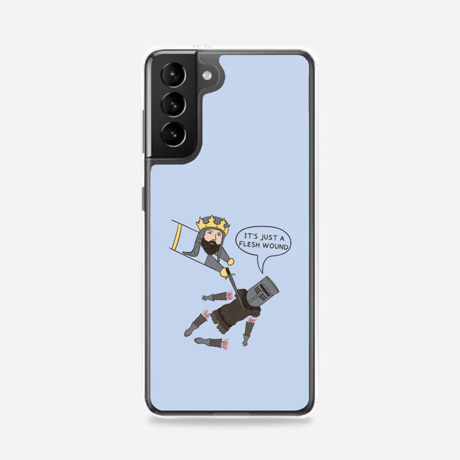 Just A Flesh Wound-Samsung-Snap-Phone Case-Claudia
