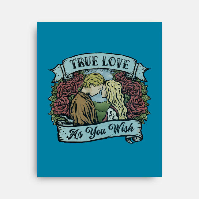 True Love As You Wish-None-Stretched-Canvas-kg07