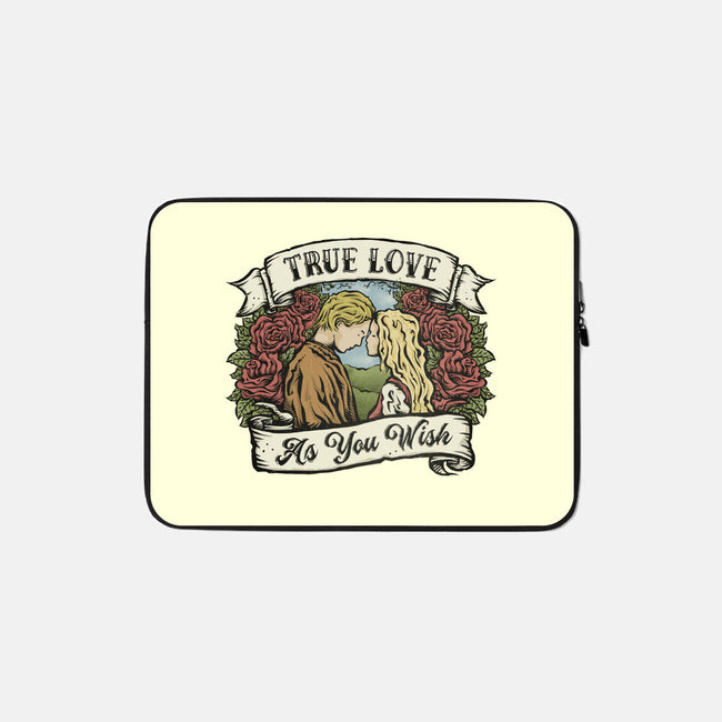 True Love As You Wish-None-Zippered-Laptop Sleeve-kg07