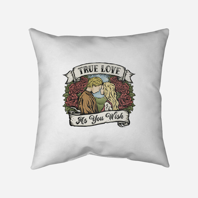 True Love As You Wish-None-Removable Cover-Throw Pillow-kg07