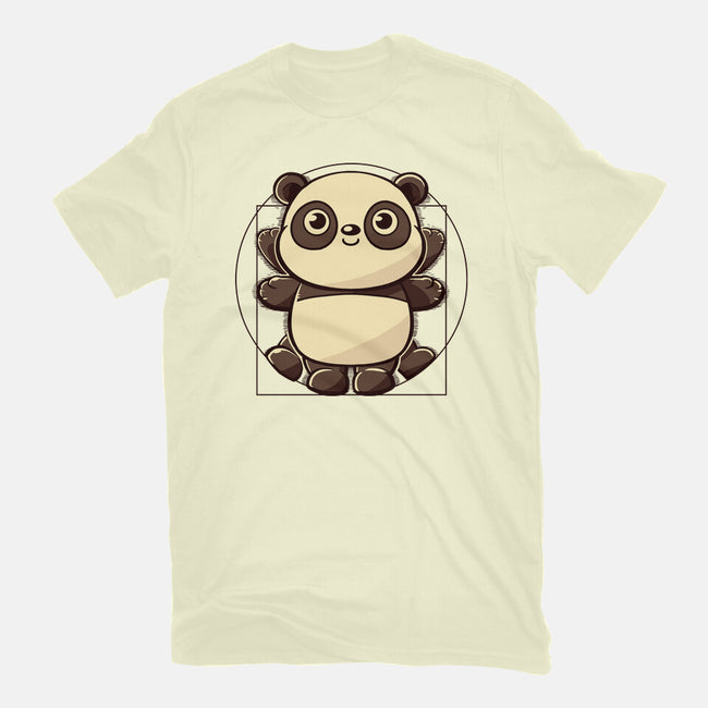 Vitruvian Panda-Mens-Basic-Tee-koalastudio