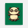 Vitruvian Panda-None-Stretched-Canvas-koalastudio