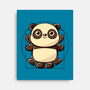 Vitruvian Panda-None-Stretched-Canvas-koalastudio