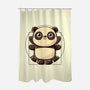 Vitruvian Panda-None-Polyester-Shower Curtain-koalastudio
