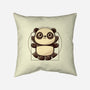 Vitruvian Panda-None-Non-Removable Cover w Insert-Throw Pillow-koalastudio