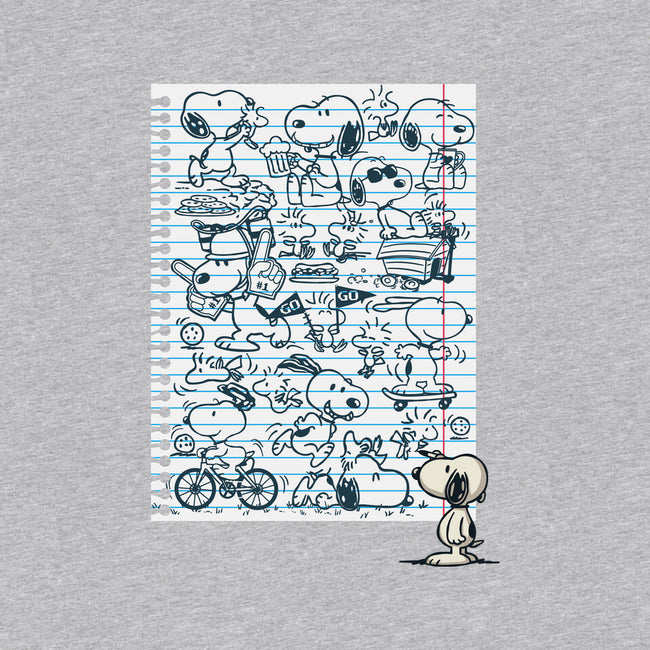 Doodle Beagle-Womens-Fitted-Tee-Xentee