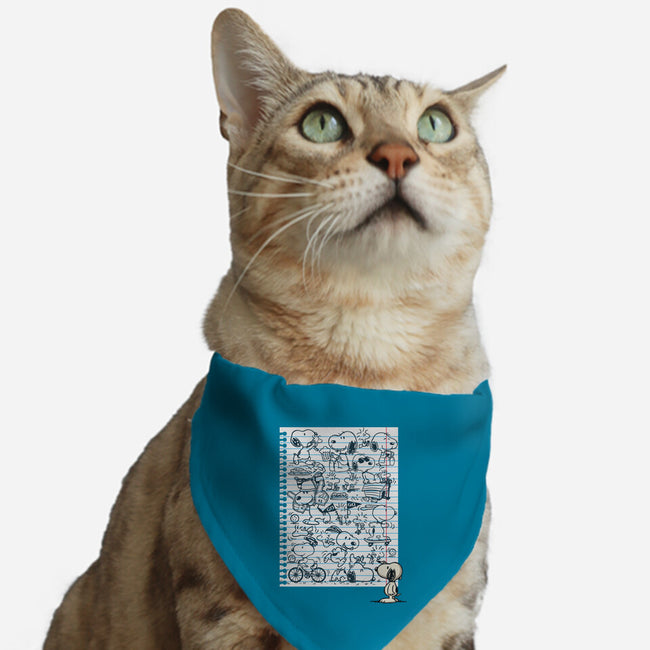 Doodle Beagle-Cat-Adjustable-Pet Collar-Xentee