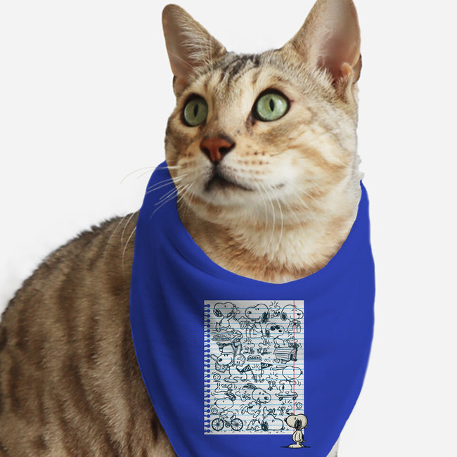 Doodle Beagle-Cat-Bandana-Pet Collar-Xentee