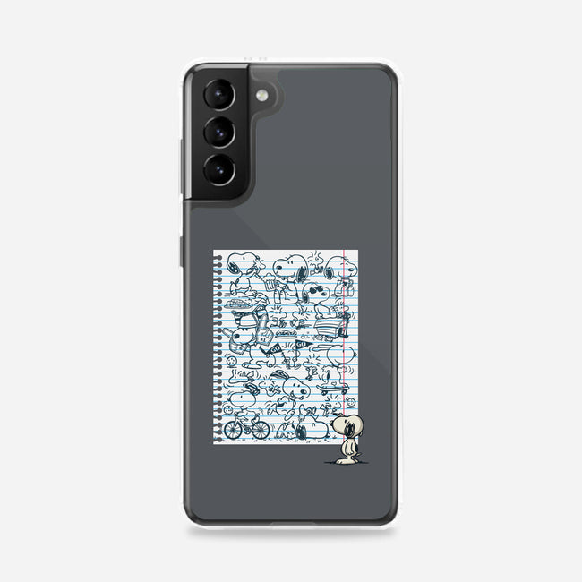 Doodle Beagle-Samsung-Snap-Phone Case-Xentee