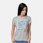 Doodle Beagle-Womens-Basic-Tee-Xentee