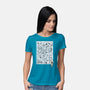 Doodle Beagle-Womens-Basic-Tee-Xentee