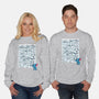 Doodle Alien-Unisex-Crew Neck-Sweatshirt-Xentee