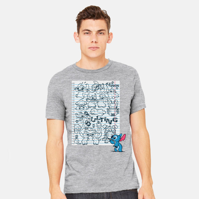 Doodle Alien-Mens-Heavyweight-Tee-Xentee