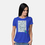 Doodle Alien-Womens-Basic-Tee-Xentee