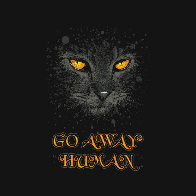 Go Away Human-None-Drawstring-Bag-Tronyx79