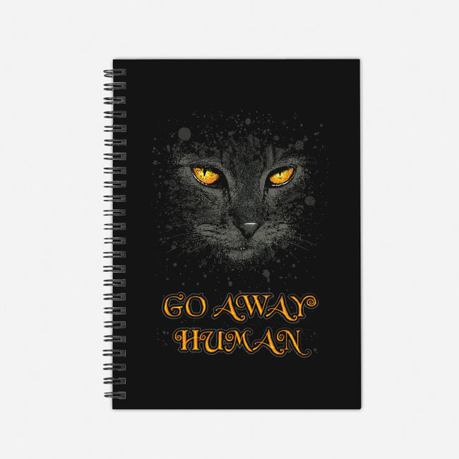 Go Away Human-None-Dot Grid-Notebook-Tronyx79