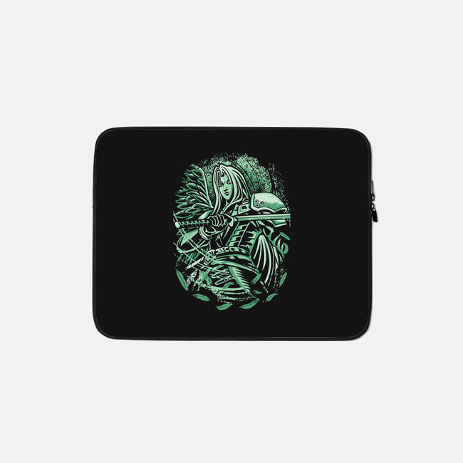 The One Winged Angel-None-Zippered-Laptop Sleeve-arace