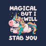 Magical But Will Stab You-None-Drawstring-Bag-koalastudio