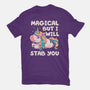 Magical But Will Stab You-Womens-Basic-Tee-koalastudio