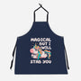 Magical But Will Stab You-Unisex-Kitchen-Apron-koalastudio