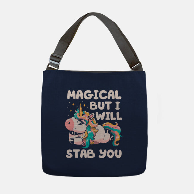 Magical But Will Stab You-None-Adjustable Tote-Bag-koalastudio