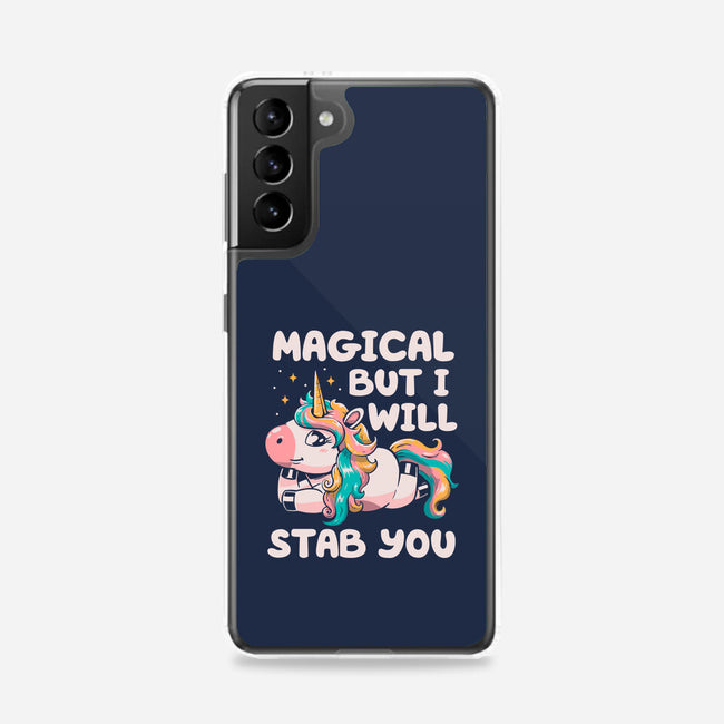 Magical But Will Stab You-Samsung-Snap-Phone Case-koalastudio