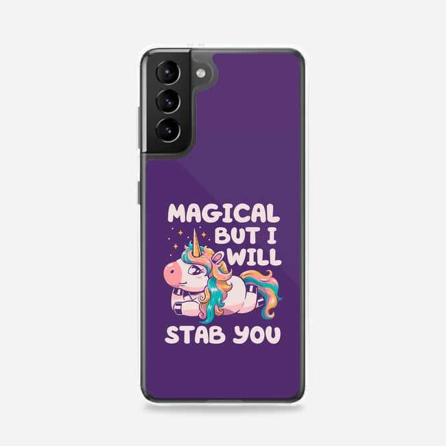 Magical But Will Stab You-Samsung-Snap-Phone Case-koalastudio